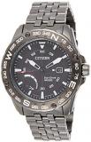 Citizen AW7047-54H Mens Eco-Drive Watch Citizen PRT Stainless Steel Band