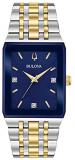 Bulova Men's Diamond Accent Two Tone Watch - 98D154