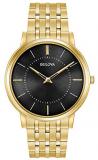 Bulova Men's Analog-Quartz Watch with Stainless-Steel Strap, Gold (Model: 97A127)