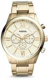 Fossil Flynn Chronograph Gold-Tone Stainless Steel Watch BQ1128