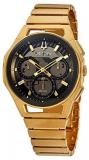 Men's Bulova Curv Chronograph Yellow Gold-Tone Stainless Steel Watch 97A144