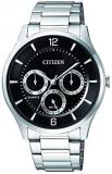 Citizen Men's AG8351-86E Silver Stainless-Steel Japanese Quartz Fashion Watch