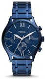 Fossil Fenmore Midsize Multifunction Navy Stainless Steel Watch BQ2403