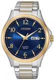 Citizen Men's Japanese-Quartz Stainless-Steel Strap, Two Tone, 17 Casual Watch (Model: BF2005-54L)