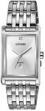 Citizen Men's Quartz Watch with Stainless Steel Strap, Silver, 20 (Model: BH3001-57A)