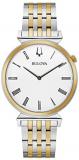 Men's Bulova Classic Regatta Two-Tone Stainless Steel Watch 98A233