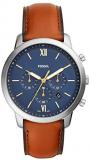 Fossil Men's Neutra Chronograph Leather Watch (Model: FS5453)