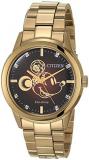 Citizen Eco-Drive Quartz Watch with Stainless Steel Strap, Gold, 22 (Model: FE7082-53W)