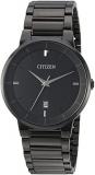 Citizen Men's ' Quartz Stainless Steel Casual Watch, Color:Black (Model: BI5017-50E)