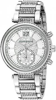 Michael Kors Women's Sawyer Silver-Tone Watch MK6281