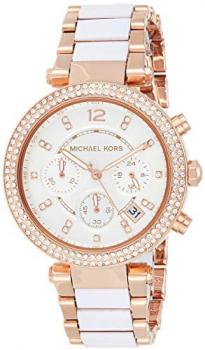 Michael Kors Women's Parker Rose Gold-Tone Watch MK5774