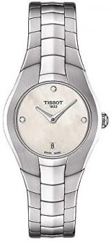 Tissot T0960091111600 T-Round Ladies Watch - White Mother Of Pearl Dial