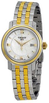 Tissot Bridgeport Quartz White Mother of Pearl Dial Two-tone Ladies Watch T097.010.22.118.00