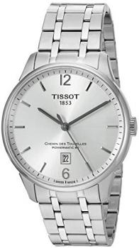 Tissot Men's 'T-Classic' Swiss Automatic Stainless Steel Dress Watch, Color:Silver-Toned (Model: T0994071103700)