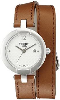 Tissot Women's T0842101601704 Pinky Analog Display Swiss Quartz Brown Watch