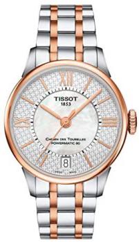 Tissot Chemin Des Tourelles Mother of Pearl Dial Ladies Watch T099.207.22.118.01