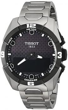 Tissot Men's Swiss Quartz Titanium Casual Watch (Model: T0914204405100)