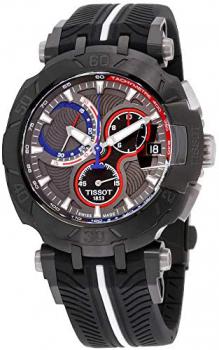 Tissot T-Race Grey Dial Silicone Strap Men's Watch T0924173706101