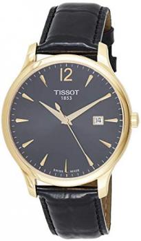 Tissot Men's Quartz Watch with Stainless-Steel Strap, Black, 20 (Model: T0636103605700)