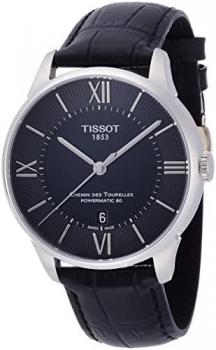 Tissot Men's T0994071605800 Analog Display Swiss Automatic Watch with Black Band