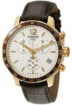 Tissot Men's T0954173603700 Analog Display Swiss Quartz Brown Watch