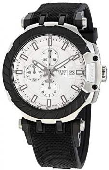Tissot T-Race MotoGP Chronograph Automatic Silver Dial Men's Watch T1154272703100