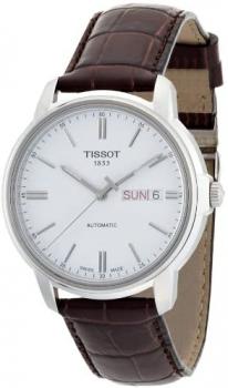 Tissot Automatic III T0654301603100 Mens Watch - Brown leather band