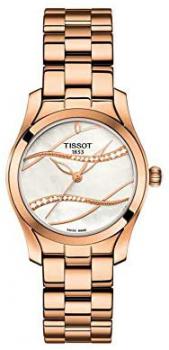 Tissot T-Wave - T1122103311100 Silver/Rose Gold One Size