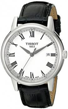 Tissot Men's T0854101601300 Carson Analog Display Swiss Quartz Black Watch