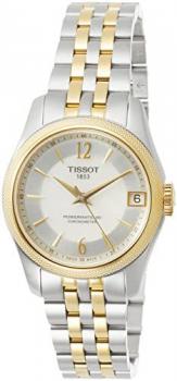 Tissot T-Classic Ballade Automatic Mother of Pearl Dial Ladies Watch T108.208.22.117.00
