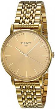Tissot T-Classic Everytime Gold Dial Mens Watch T109.410.33.021.00