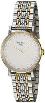 Tissot Women's Quartz Watch with Stainless-Steel Strap, Two Tone, 14 (Model: T1092102203100)