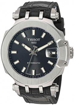 Tissot Mens T-Race Swiss Automatic Stainless Steel Sport Watch (Model: T1154071705100)