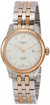 Tissot Le Locle Automatic Silver Dial Two-Tone Ladies Watch T006.207.22.038.00