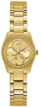 Guess Watches Ladies Micro g Twist Womens Analog Quartz Watch with Stainless Steel Bracelet W1273L2
