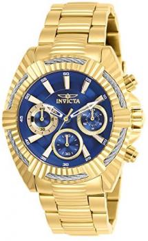 Invicta Women's Bolt Quartz Watch with Stainless-Steel Strap, Gold, 20 (Model: 27187)