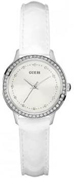 Guess Ladies Glitter Womens Analog Quartz Watch with Leather Bracelet UBS82101-S