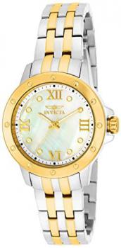Invicta 15365 Two Tone MOP Angel Ladies Watch