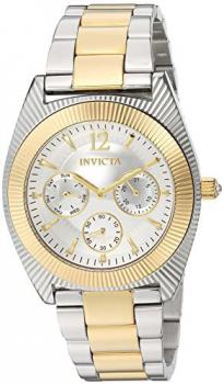 Invicta Women's Angel Quartz Watch with Stainless-Steel Strap, Two Tone, 21 (Model: 23752)