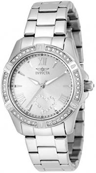 Invicta Women's 21383 Angel Analog Display Quartz Silver Watch