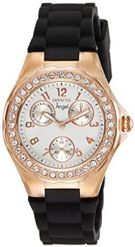 Invicta Women's 1645 Angel White Dial Crystal Accented Watch