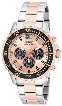 Invicta Men's Specialty Quartz Watch with Stainless-Steel Strap, Two Tone, 22 (Model: 16289)