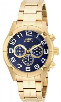 Invicta Men's 15371 Specialty Quartz Chronograph Blue Dial Watch