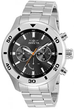 Invicta Men's Specialty Quartz Watch with Stainless Steel Strap, Silver, 22 (Model: 28877)