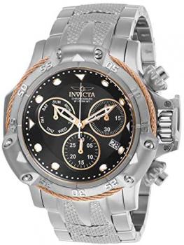 Invicta Men's Subaqua Quartz Watch with Stainless Steel Strap, Silver, 26 (Model: 26723)