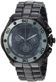 Invicta Men's Reserve Quartz Stainless-Steel Strap, Black, 25.8 Casual Watch (Model: 26571)