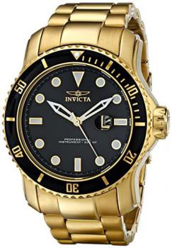 Invicta Men's 15351 Pro Diver Gold Ion-Plated Stainless Steel Watch