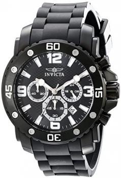 Invicta Men's 18168 Pro Diver Analog Display Japanese Quartz Black Watch