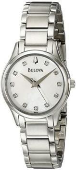 Bulova Women's 96P141 Analog Display Analog Quartz Silver Watch