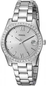 Fossil Women's Scarlette Stainless Steel Glitz Quartz Watch